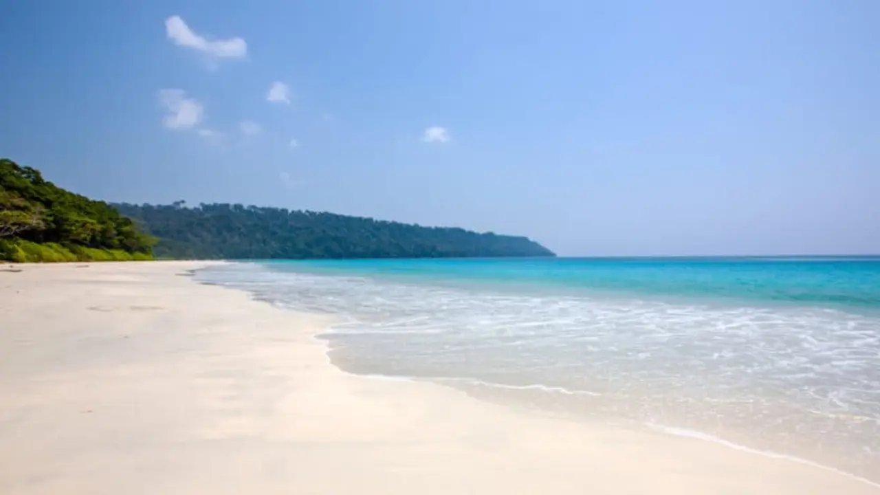 Sunset at Radhanagar Beach Havelock Island Andaman Nicobar